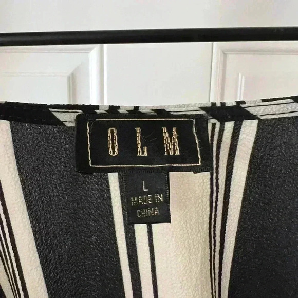 OLM blouse long sleeve top striped - Picture 5 of 6